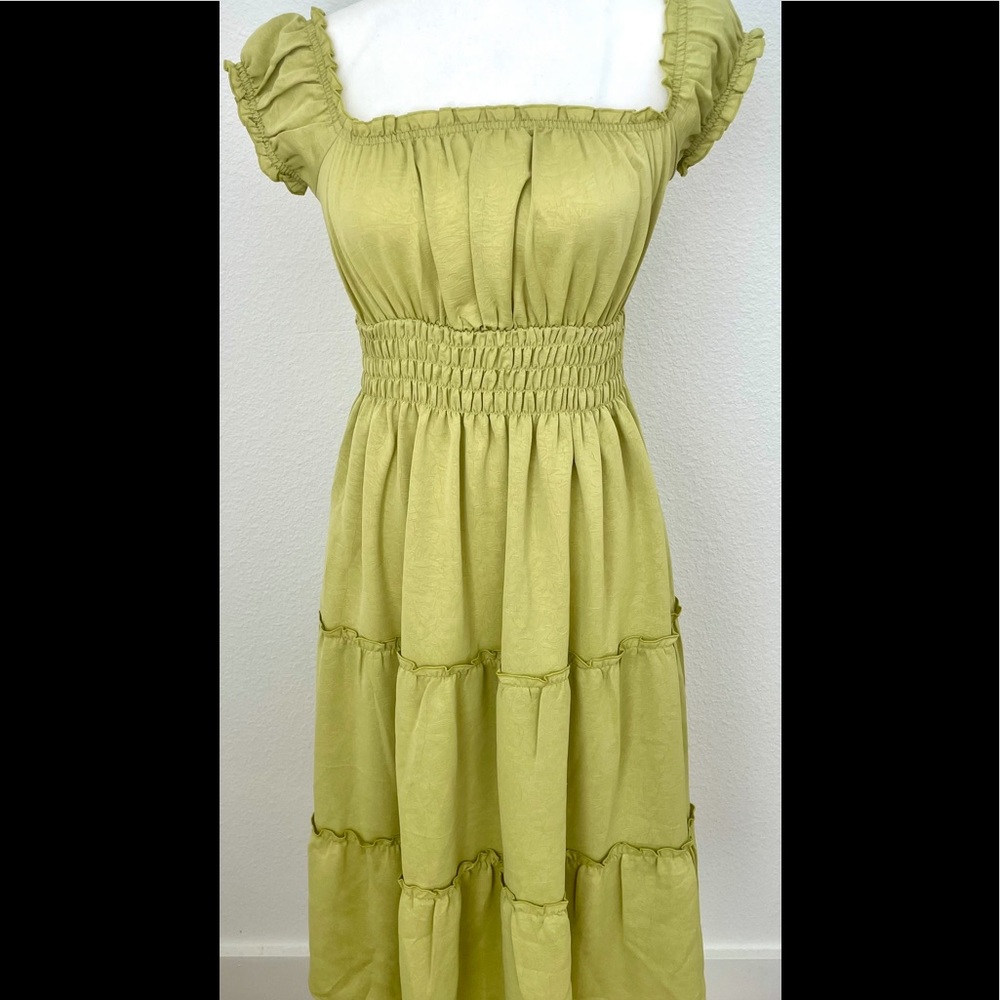 Forever 21 lime green dress